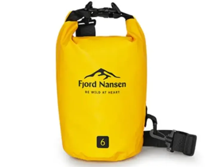 Fjord Nansen torba wodoszczelna FN DRY BAG LIGHT 6L żółty (6)