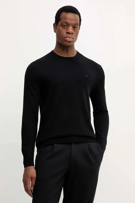 Calvin Klein sweter męski wełniany