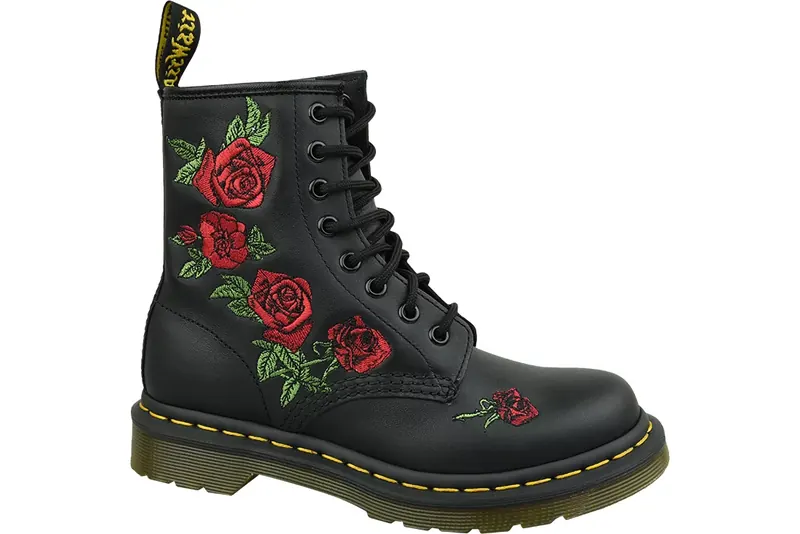 Dr. Martens 1460 Vonda 24722001, Damskie, Czarne, glany, skóra licowa, rozmiar: 38