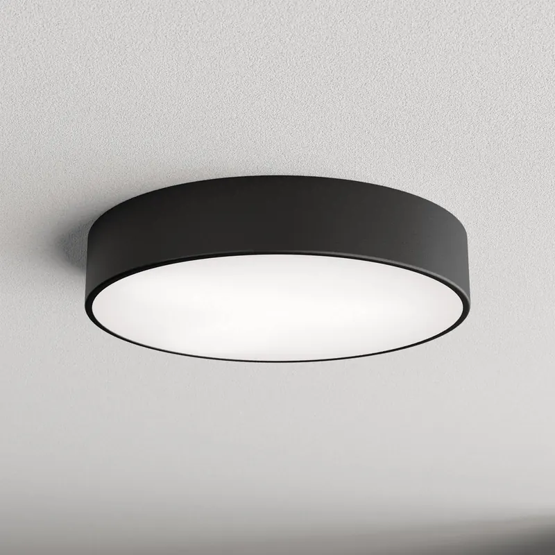 Lampa sufitowa Cleo 400, IP54, Ø 40 cm czarna