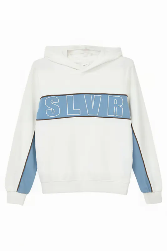 s.Oliver Sweatshirt Offwhite Maat: 158/164 | Sportkleding Outlet | kids | Blauw