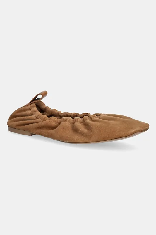Pepe Jeans baleriny zamszowe POPPY BASIC