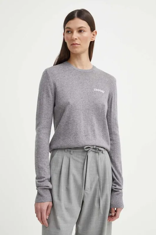 2NDDAY sweter z domieszką wełny Lance 2ND Lance TT - Soft Wool Blen