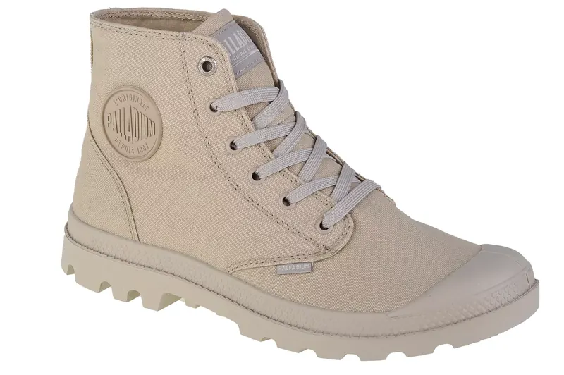 Palladium Mono Chrome 73089-056-M, Unisex, Beżowe, buty sneakers, tkanina, rozmiar: 36