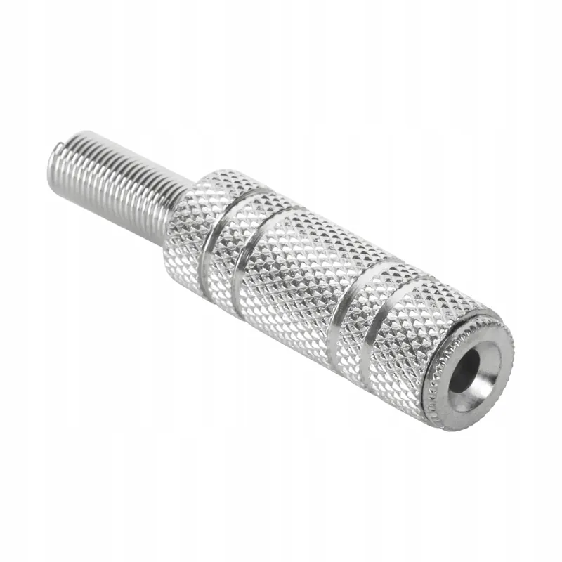 Gniazdo Jack 3,5 mm mono metal- kabel Cabletech Cabletech