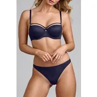 Marlies Dekkers Space Odyssey Evening Blue Lace Balcony Bra Maat: 75B | BH's Outlet | Dames | Blauw