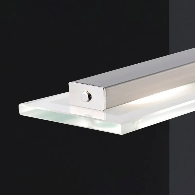 Lampa wisząca LED Tenso, nikiel, 64 cm, metal, CCT, ściemniany