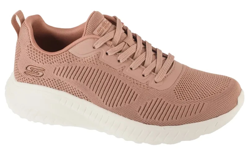 Skechers Bobs Squad Chaos - Face Off 117209-BLSH, Damskie, Różowe, buty sneakers, tkanina, rozmiar: 37