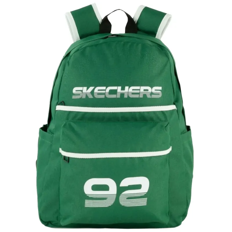 Skechers Downtown Backpack S979-18, Unisex, Zielone, plecaki, poliester, rozmiar: One size