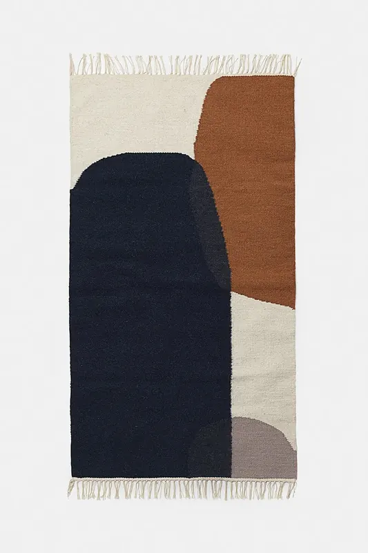 Ferm Living dywan wełniany Kelim