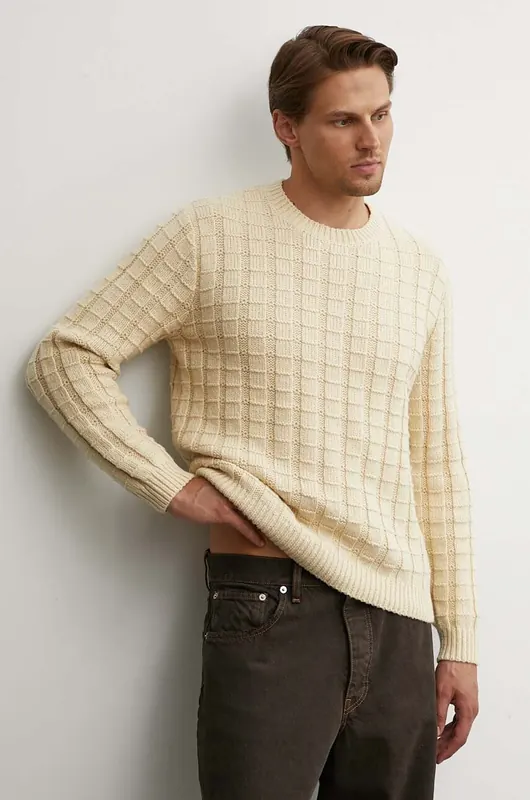 Sunflower sweter z domieszką wełny