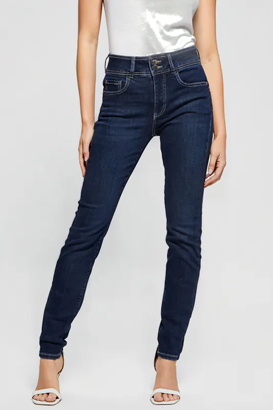 GUESS  Eco Shape Up The Wind Maat: W25L29 | Skinny Jeans Outlet | Dames | Blauw