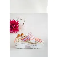 DWRS label Orion Champagne / Pink Maat: 37 | Sneakers Outlet | Dames | Oranje