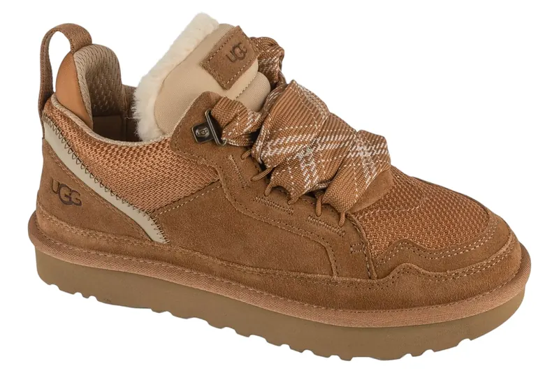 UGG Lowmel 1144032-CHE, Damskie, Brązowe, buty sneakers, tkanina, rozmiar: 42
