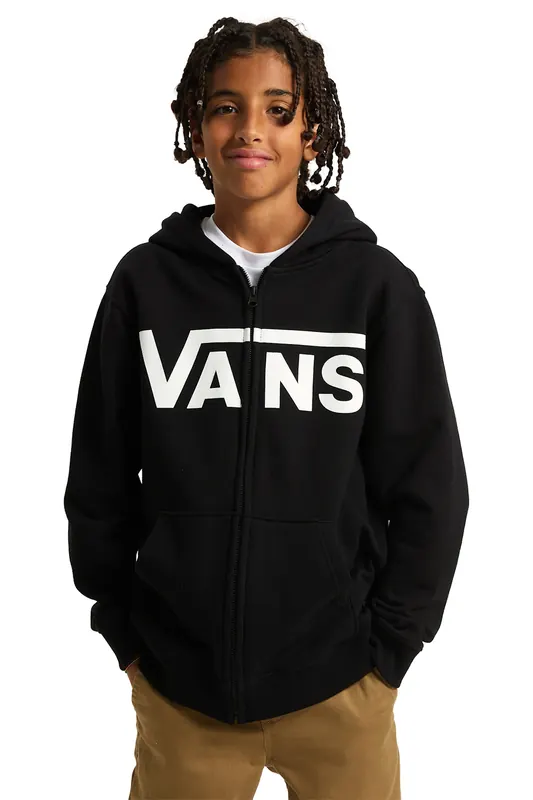 Vans Boys Classic Ii Fz Black Maat: L | Sportkleding Outlet | kids | Zwart