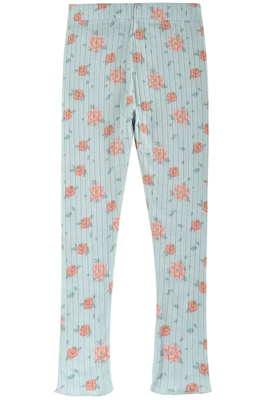 Louise Misha Leggings Anandou Vintage Blue Flowers Maat: 9M | Broeken Outlet | kids | Blauw