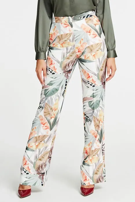 GUESS Marciano By  Reina Pant Desert Palm Maat: 38 | Wijde Broeken Outlet | Dames