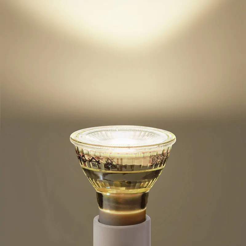 Żarówka LED Arcchio GU10 PAR16 2,5 W, przezroczysta, 4000 K, 450 lm