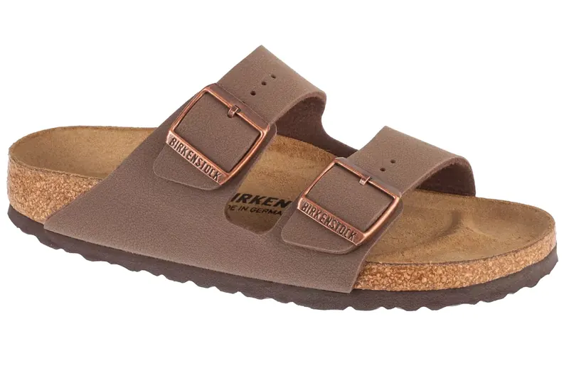 Birkenstock Arizona BFBC 151183, Unisex, Brązowe, klapki, Birko-Flor, rozmiar: 37