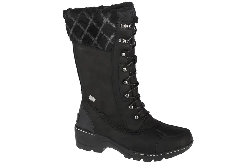 Sorel Whistler Tall Boot 1809091010, Damskie, Czarne, śniegowce, skóra licowa, rozmiar: 37