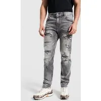 Supply&demand Spodnie Slim Ripped Jeans Rhinestone