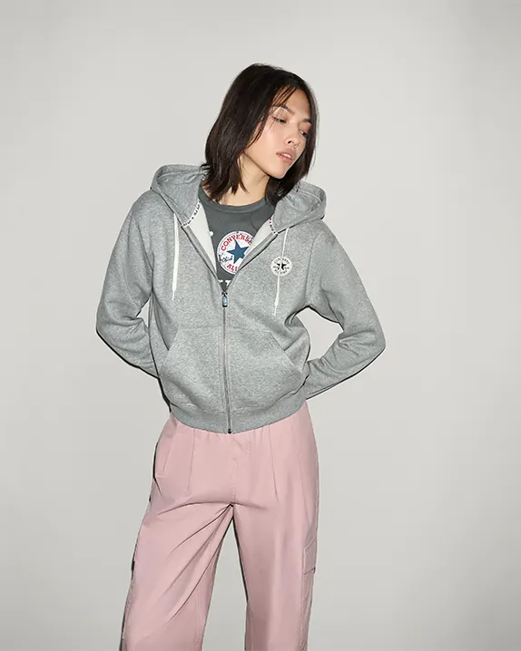 Bluza z kapturem damska Signature Full‑Zip