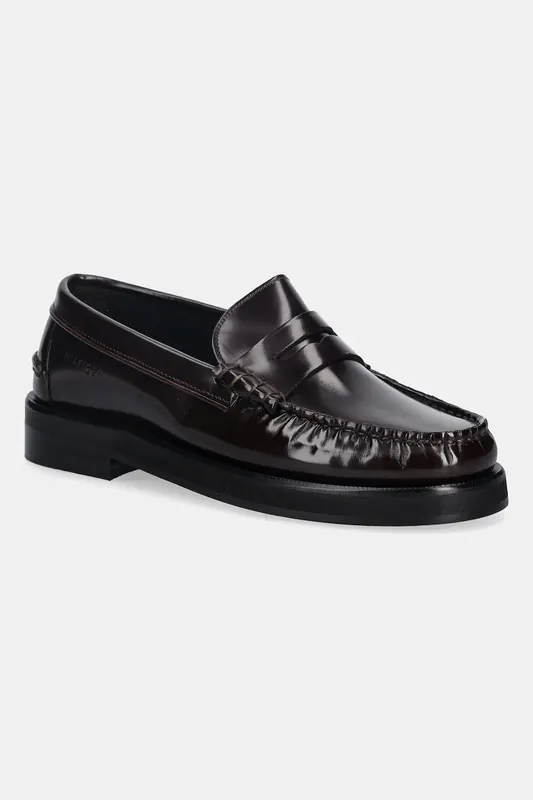 Tommy Hilfiger mokasyny skórzane CLASSIC HIGH HILFIGER ABRA LOAF