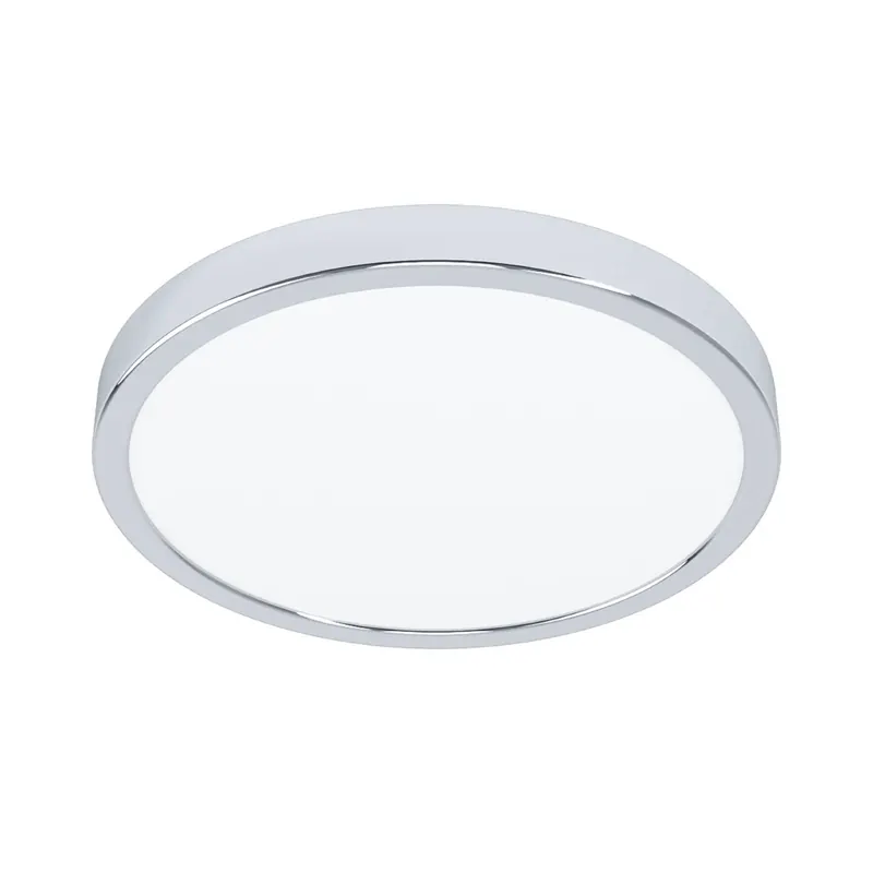 EGLO connect Oprawa natynkowa LED Fueva 6-Z, chrom, Ø27cm