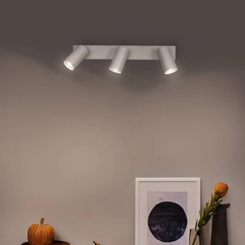 Reflektor sufitowy OCTAGON firmy OSRAM, biały, 3-punktowa, GU10-LED 927