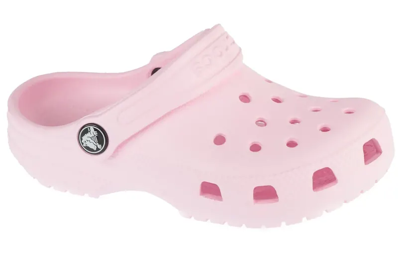 Crocs Classic Clog Kids 206991-6ZW, Dla dziewczynki, Różowe, klapki, syntetyk, rozmiar: 32/33