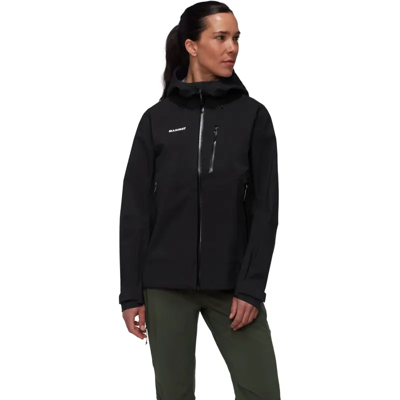 MAMMUT kurtka trekkingowa damska Alto Guide HS czarna (M)