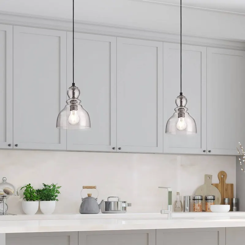 Lampa wisząca Westinghouse Fiona, kolor brąz olejowany, Ø 18 cm