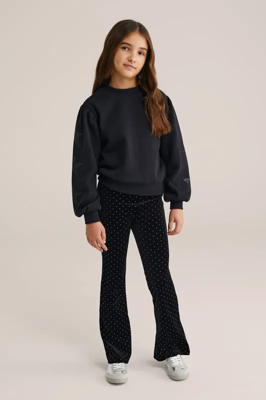 We Fashion Sweater Black Maat: 146/152 | Truien Outlet | kids | Zwart