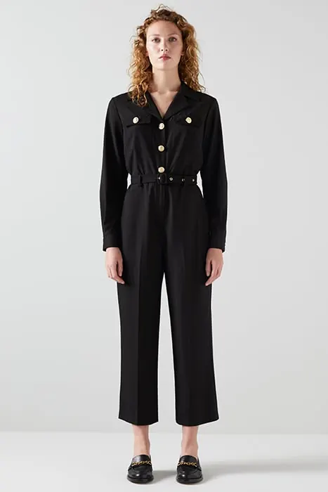 LK Bennett Camille Jumpsuit Black Maat: 8 | Jumpsuits Outlet | Dames | Zwart