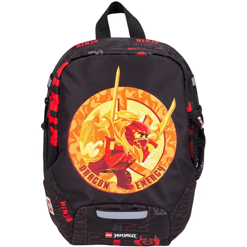 LEGO Ninjago Kindergarten Backpack 10030-2502, Dla chłopca, Czarne, plecaki, poliester, rozmiar: One size