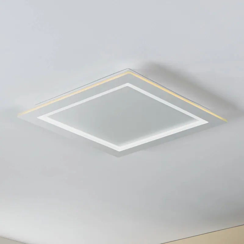 EGLO connect lampa sufitowa LED Padrogiano-Z 1-punktowa, 60 x 60 cm