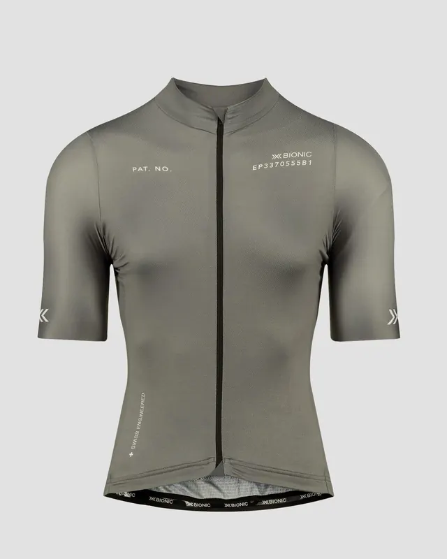 Koszulka rowerowa męska X-Bionic COREFUSION RIDE JERSEY RHINO GREY szara (M)
