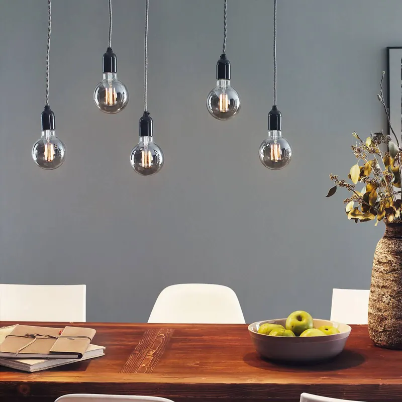 Żarówka LED Paulmann E14 4W 1,800K szkło ściemniane dymione
