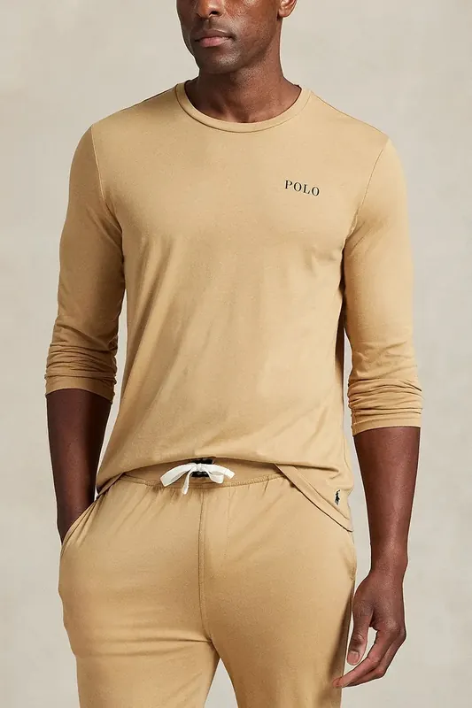 Polo Ralph Lauren longsleeve piżamowy bawełniany