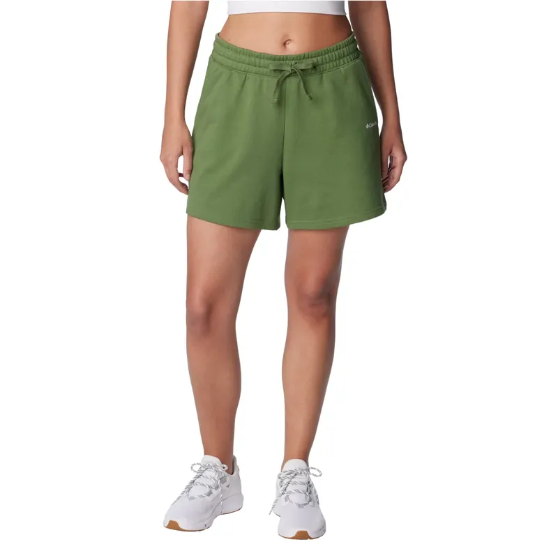 Columbia Trek French Terry Wmns Shorts 2032941352, Damskie, Zielone, spodenki, bawełna, rozmiar: M