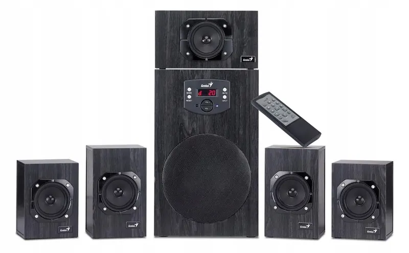 Zostava reproduktorov 5.1 Genius Sw-hf 125 W čierna