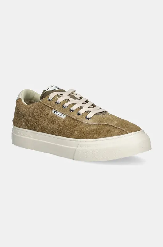 Stepney Workers Club sneakersy zamszowe Dellow 02 Cup Geo-Merged
