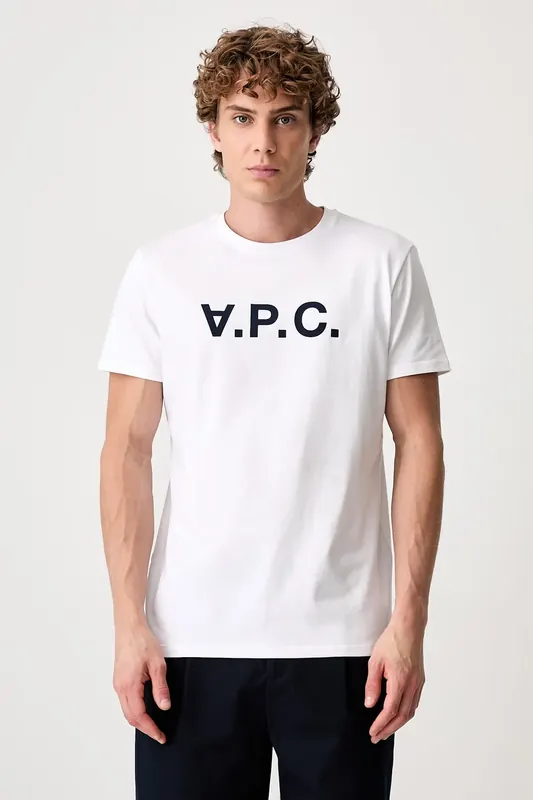 A.P.C.  T-shirt bawełniany męski