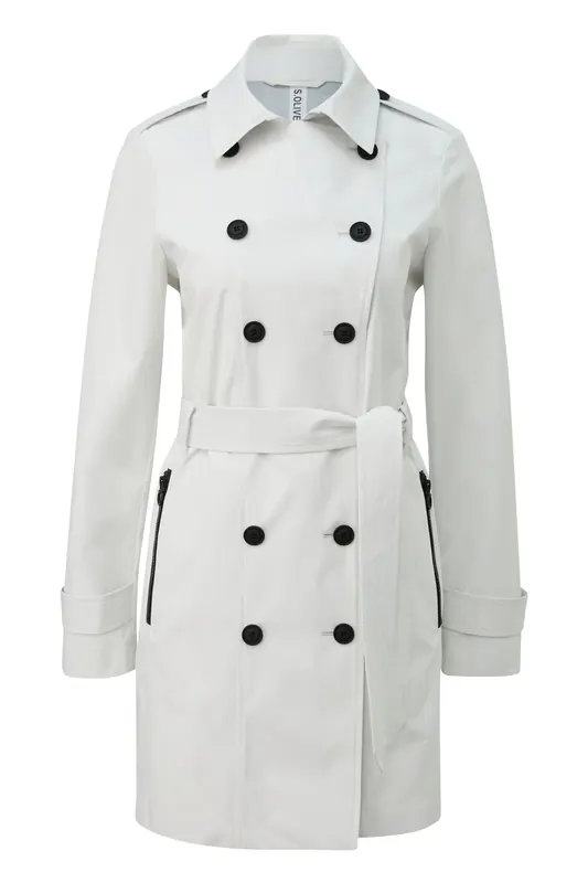 s.Oliver Jackets Outdoor White Maat: 42 | Regenjassen Outlet | Dames | Wit