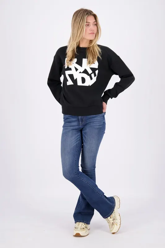 RAIZZED Falun Deep Black Maat: S | Sweaters Outlet | Dames | Zwart