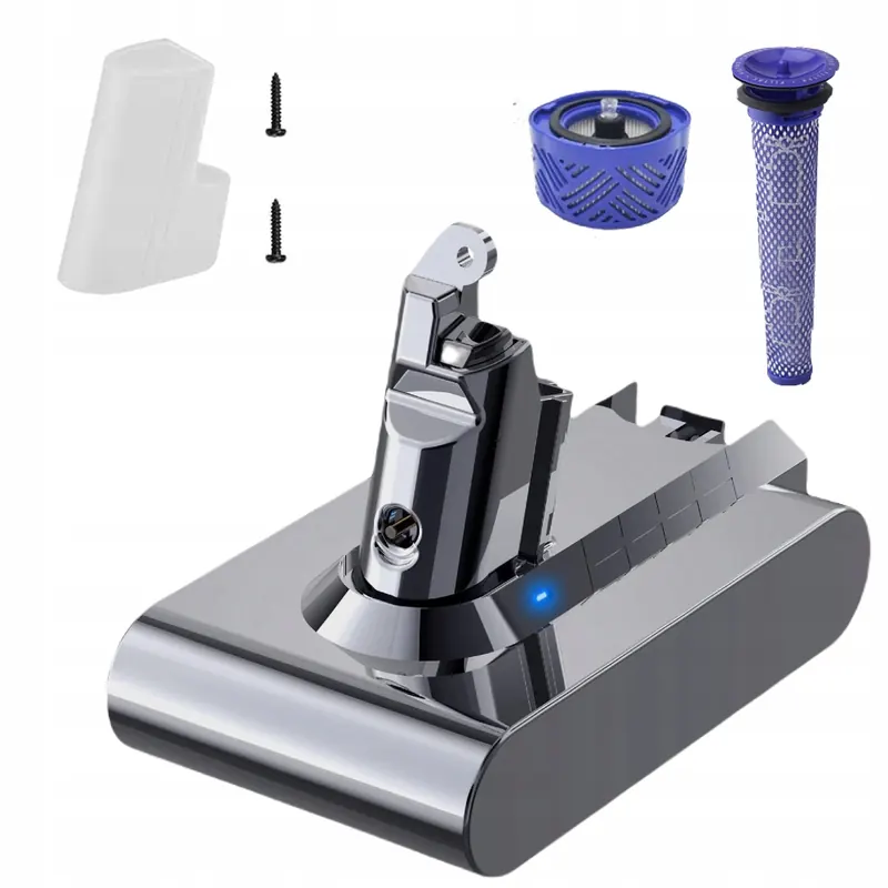 Univerzálna akumulátorová batéria pre Dyson V6 DC62 DC58 SV03 6000mAh filtre