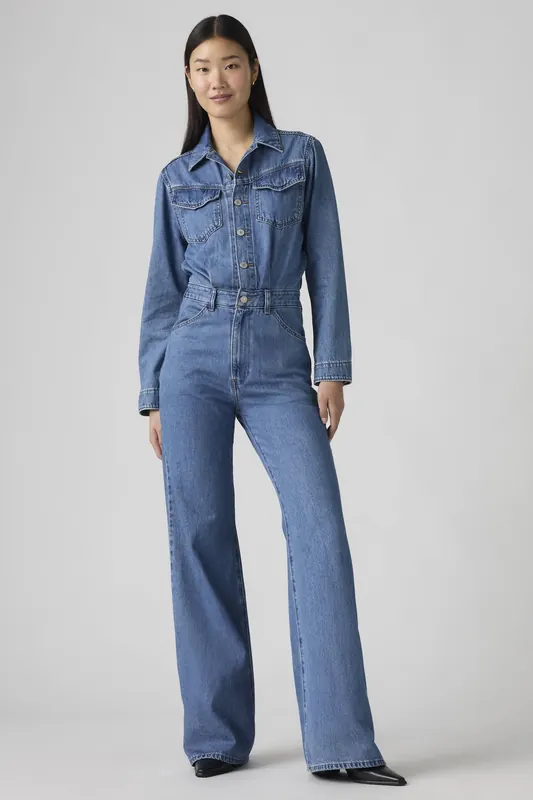 Levi's Western Jumpsuit Maat: XS | Jumpsuits Outlet | Dames | Blauw