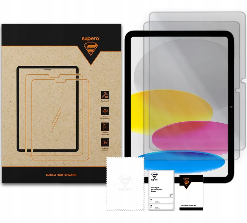 2x Szkło hartowane do Apple iPad 10.9 Gen 10.9 iPad 11 Gen 2025 A16 szyba