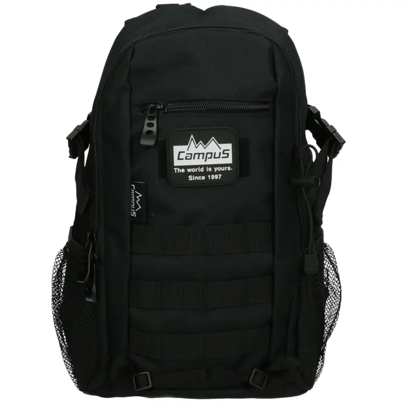 Campus Frome Tactical 12L Mini Backpack CU0712125200, Unisex, Czarne, plecaki, poliester, rozmiar: One size
