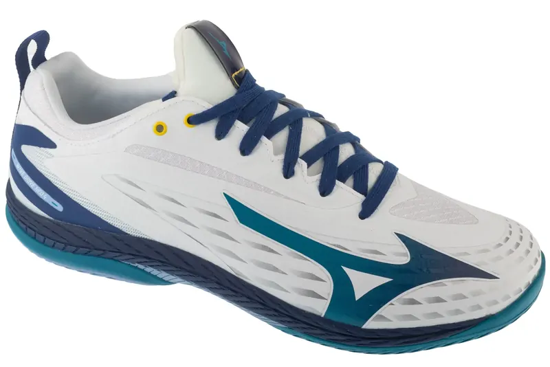 Mizuno Wave Drive Neo 4 81GA250002, Męskie, Białe, buty do tenisa, syntetyk, rozmiar: 47